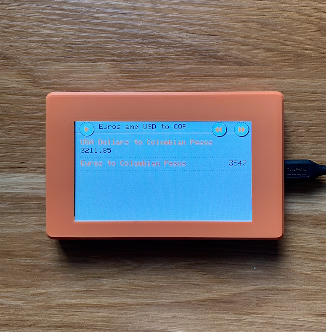 Custom APIs screen
